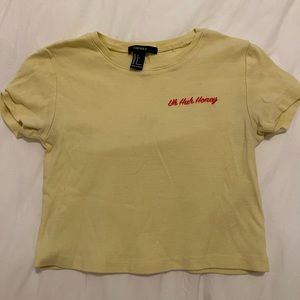 Forever 21 uh huh honey graphic tee size small